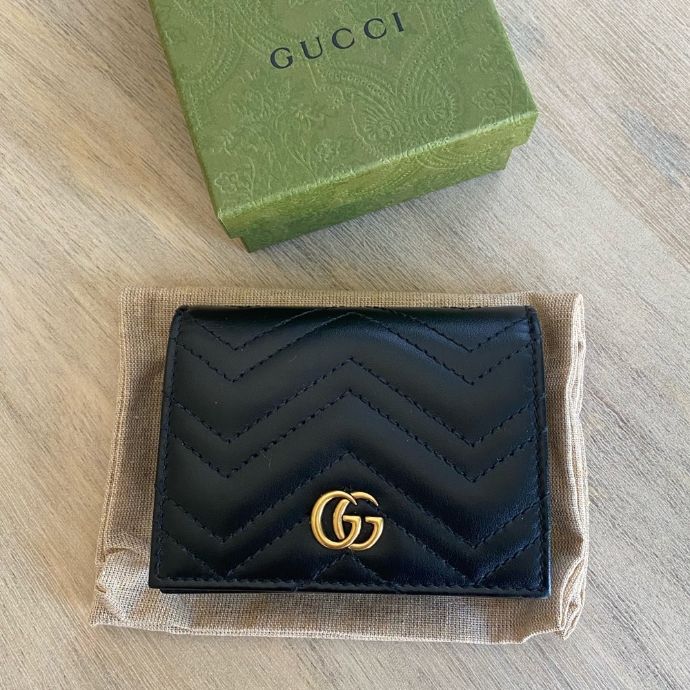 Gucci Marmont Card Case Wallet
